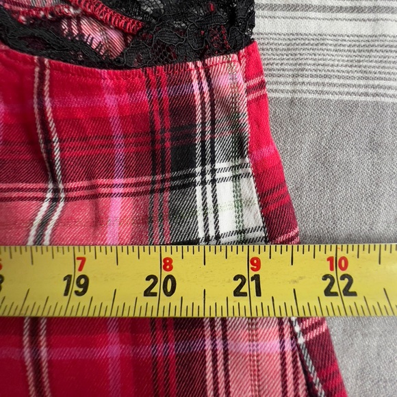 🖤Victoria's Secret Red Plaid Chemise Holiday Pajama Set XL🖤 - Picture 8 of 8